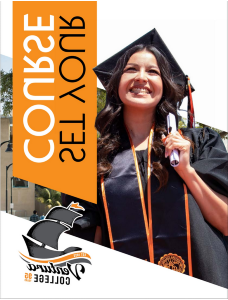 Ventura College Marketing Brochure Set Your Course